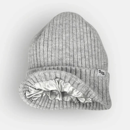 Thermobeanie aus Seide für den Winter