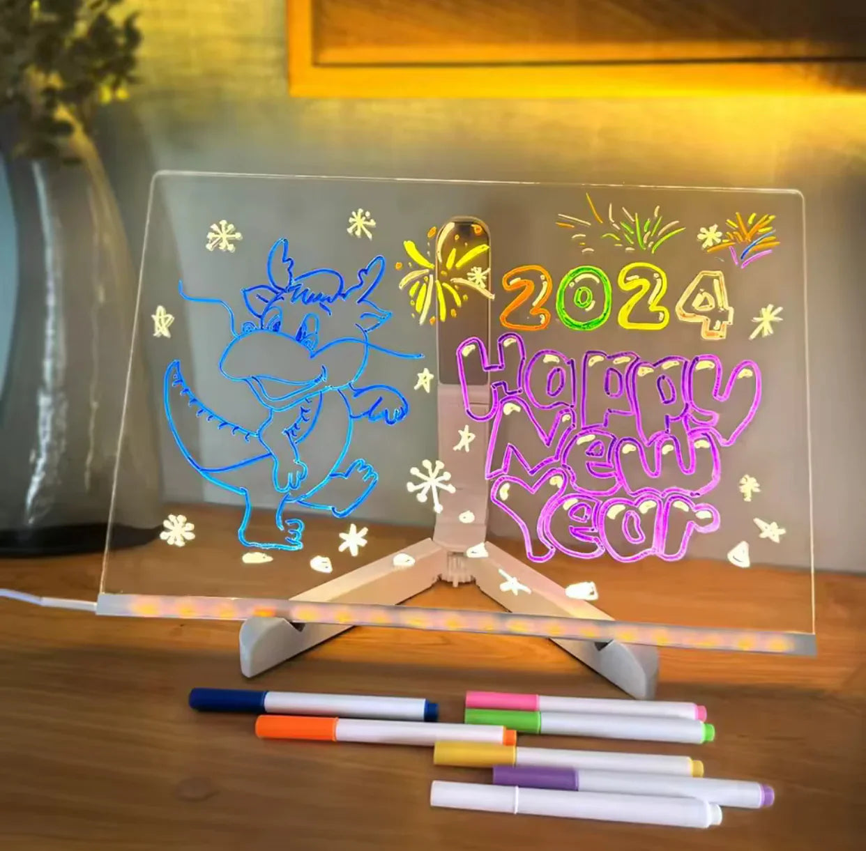 Kreativer Leuchttisch für Kinder