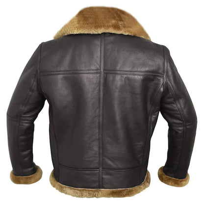 Leo™ - Bequeme Fliegerjacke aus veganem Vintage-Leder