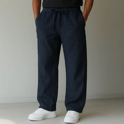 Lockere Leinenhose für Männer