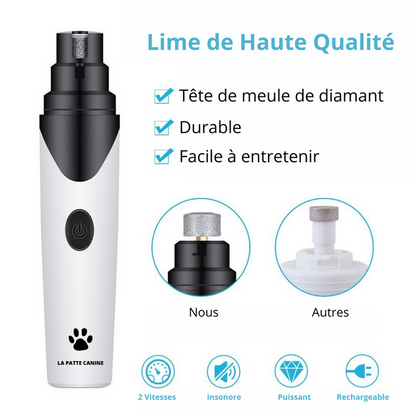 Elektrische Nagelfeile für Hunde