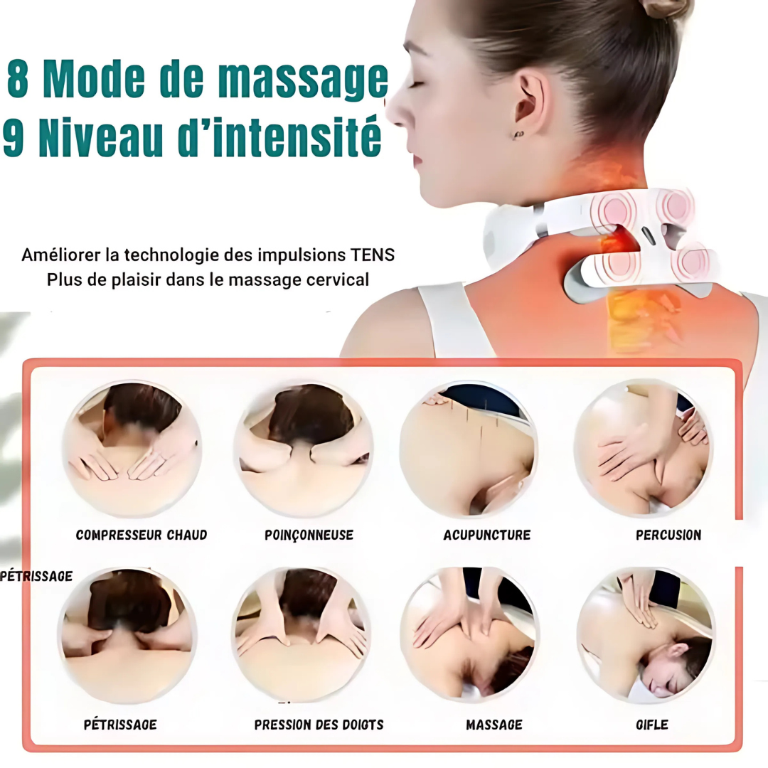 Intelligentes Nackenmassagegerät