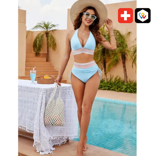 Figurformender Bikini mit hoher Taille für Frauen