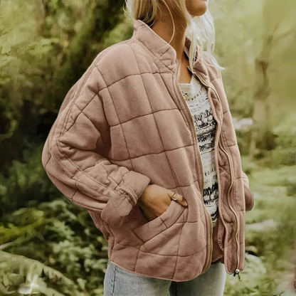 Gefütterte Oversize-Jacke Damen