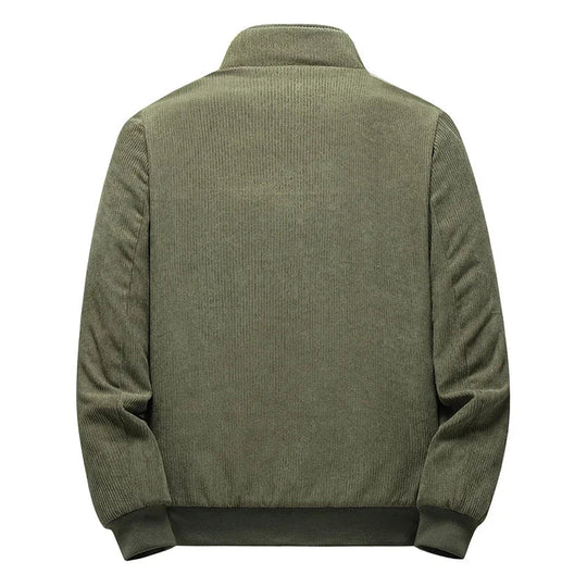 Warm gefütterte Cordjacke für Herren