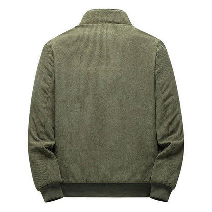 Warm gefütterte Cordjacke für Herren