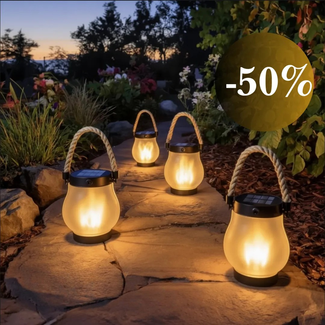 Solarlaterne für den Außenbereich