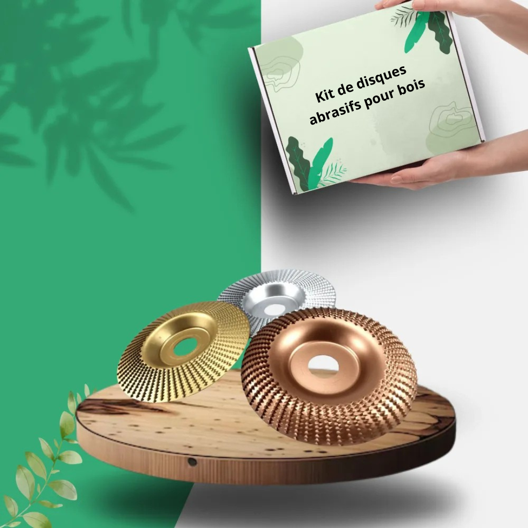 Schleifscheibenset für Holz
