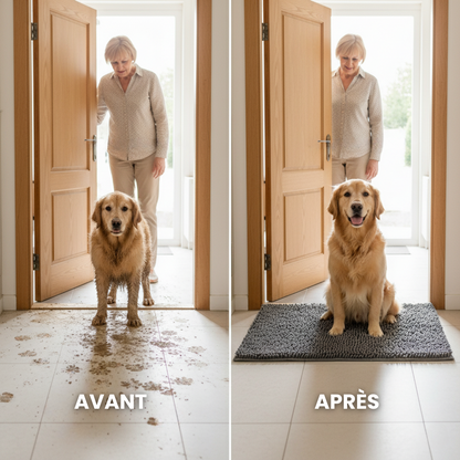 Absorbierende Hundematte für den Innenbereich