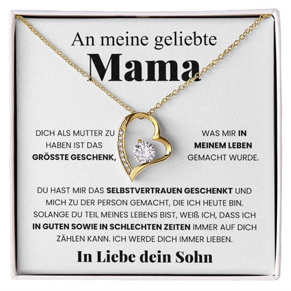 An meine geliebte Mama | Ohne Dich Geht's Nicht | Halskette