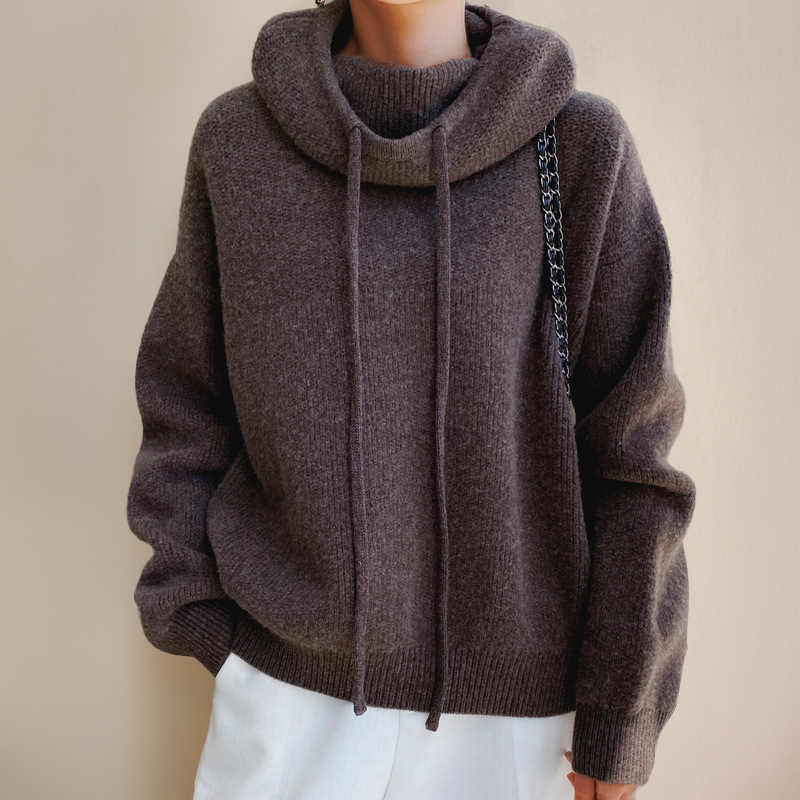 Le Cloe - Rollkragenpullover aus Merinowolle