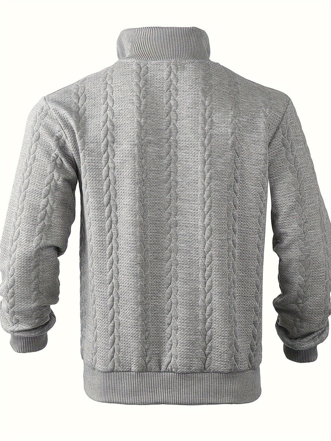 Rafael - Vintage Herrenpullover mit Reißverschluss