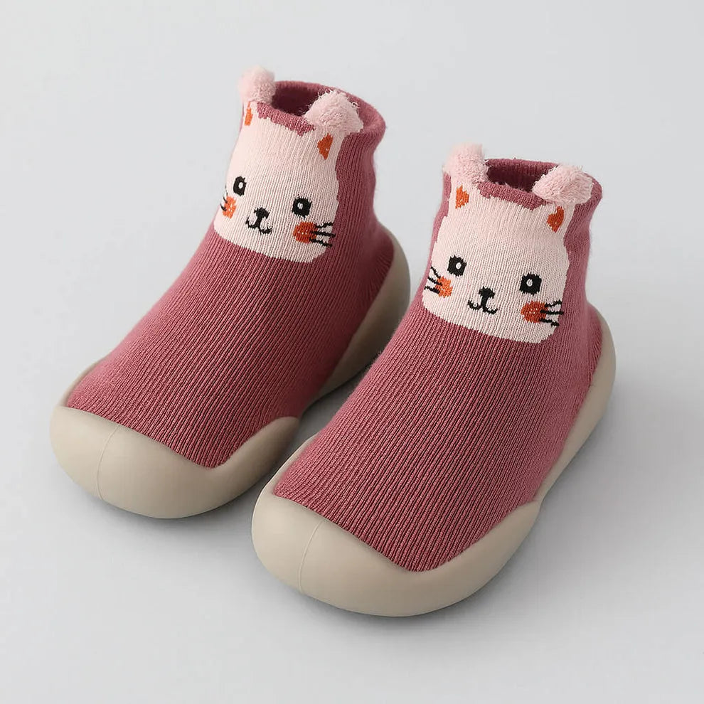 Babyschuhe mit rutschfester Sohle