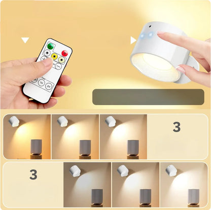 Moderne LED-Wandleuchte