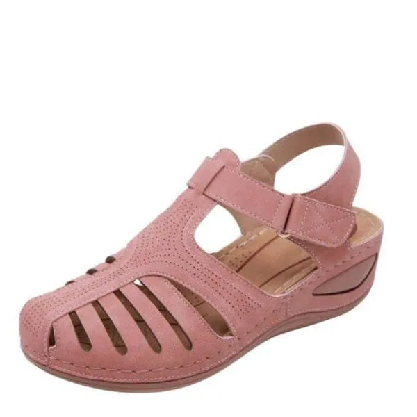 Bequeme und leichte Ledersandalen für Damen