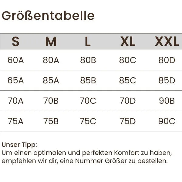 Nahtloser Unsichtbarer BH ohne Bügel mit Komfort-Push-up