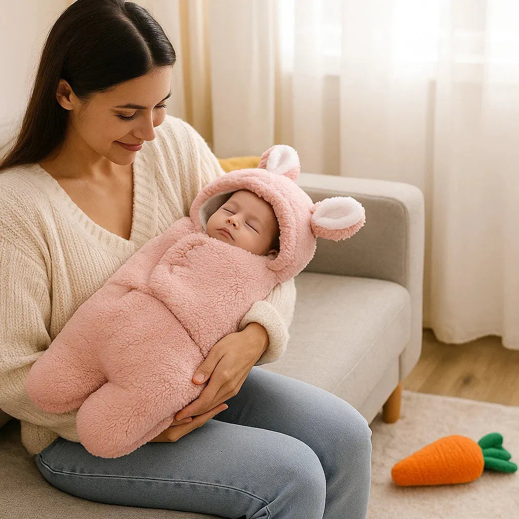 Baby Kuscheldecke im Bärendesign