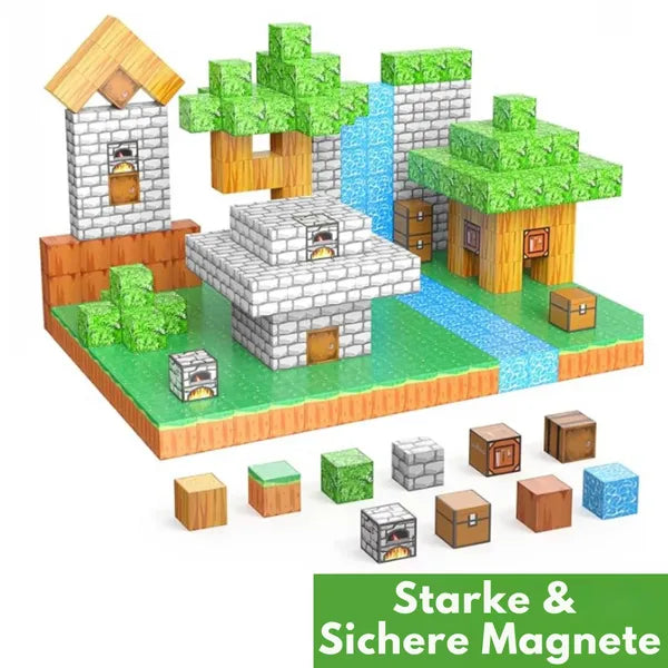 Magnetische Bausteine für Kinder