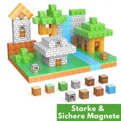 Magnetische Bausteine für Kinder