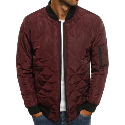 Dale | Baumwolljacke mit Rautenmuster