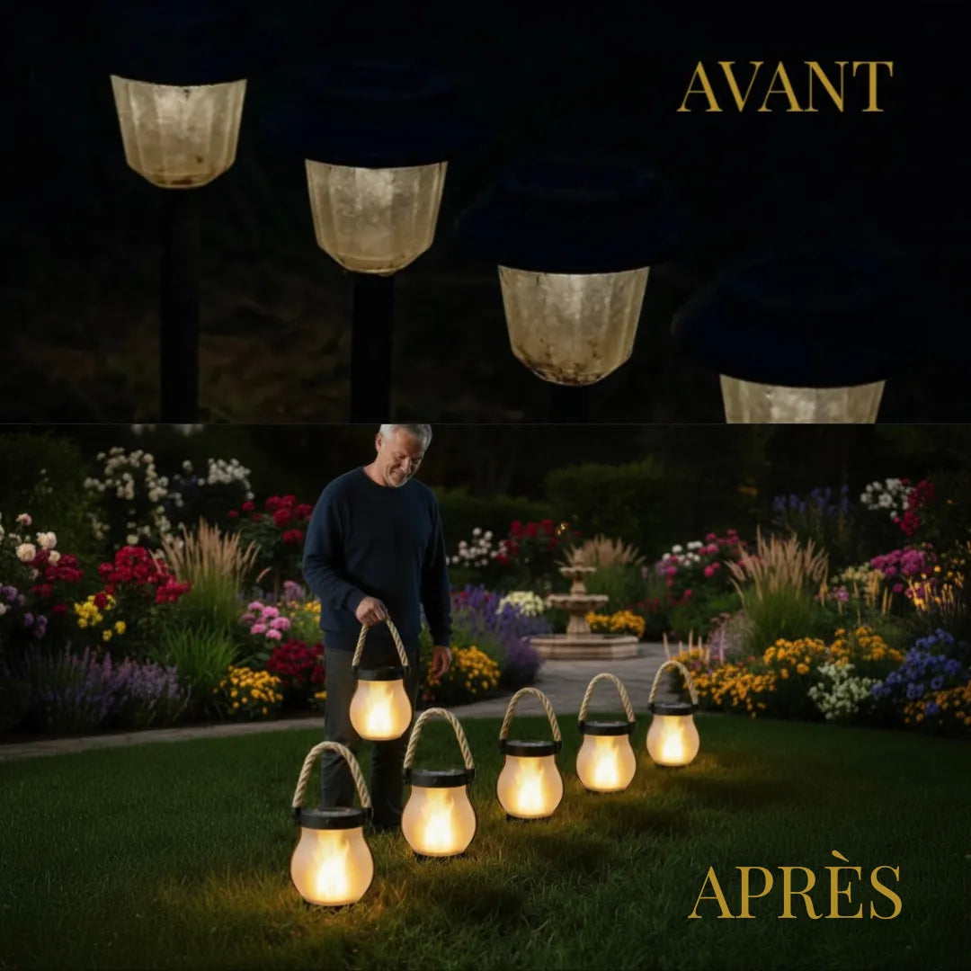 Solarlaterne für den Außenbereich