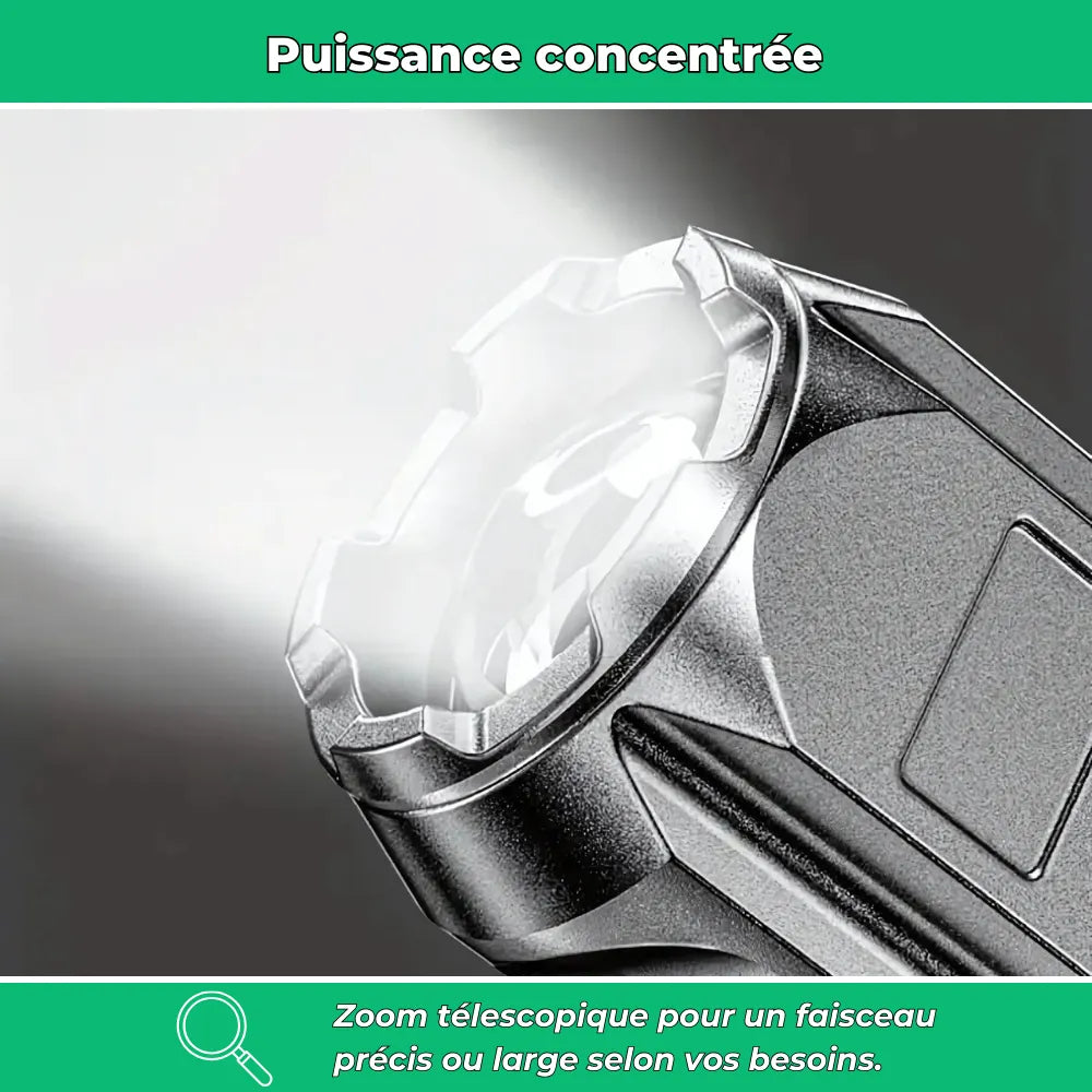 LED-Taschenlampe mit einstellbarem Zoom