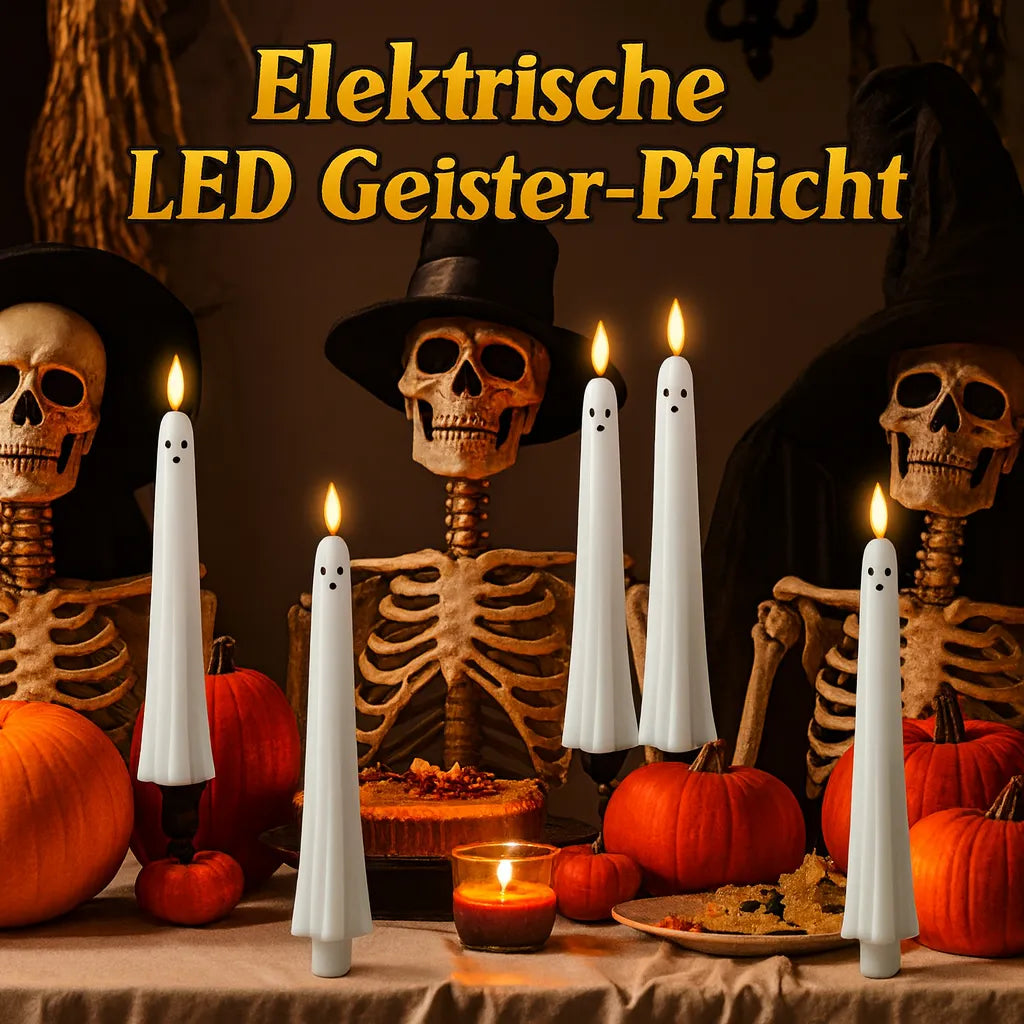 LED Geisterkerzen mit Fernbedienung