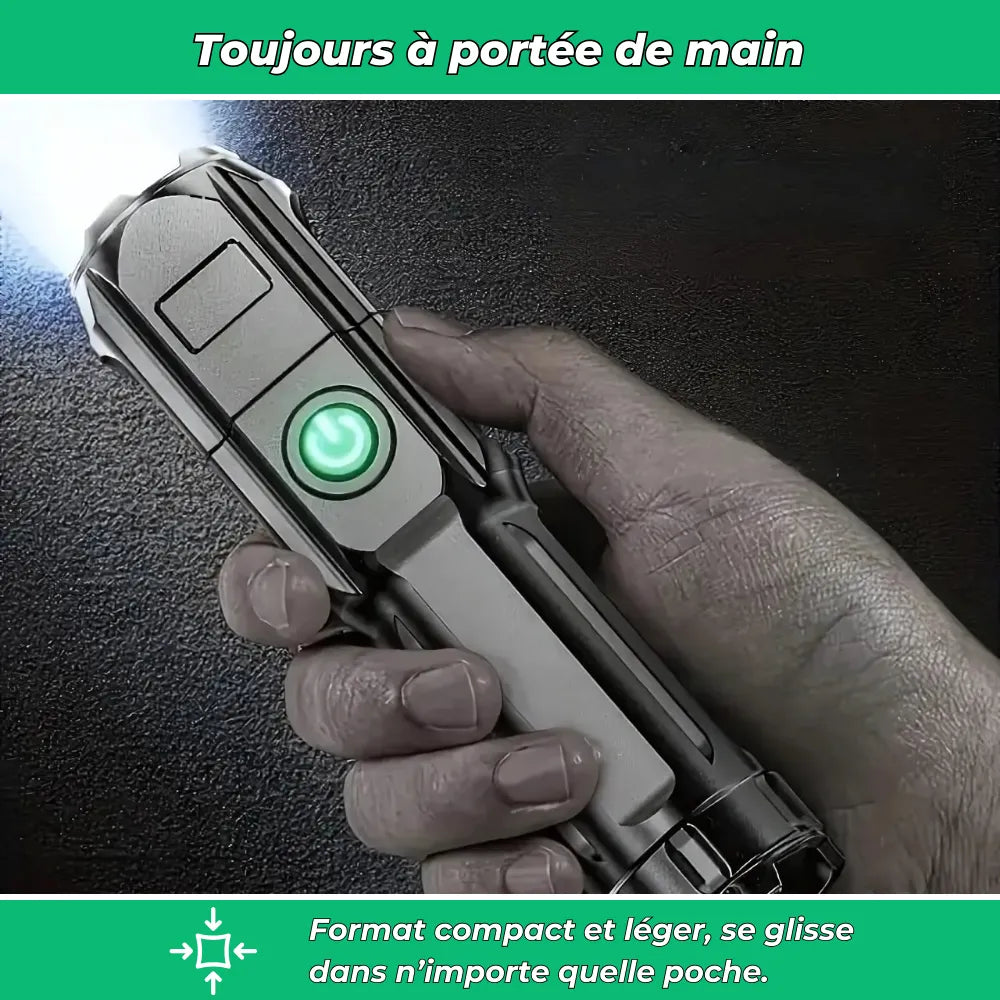 LED-Taschenlampe mit einstellbarem Zoom