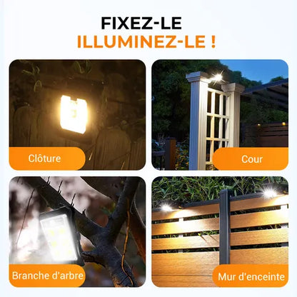 LED-Solarlampe für den Außenbereich