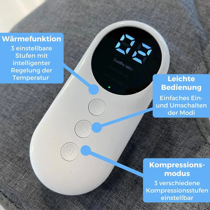 Elektrisches Massagegerät für Beine und Waden mit Wärmefunktion