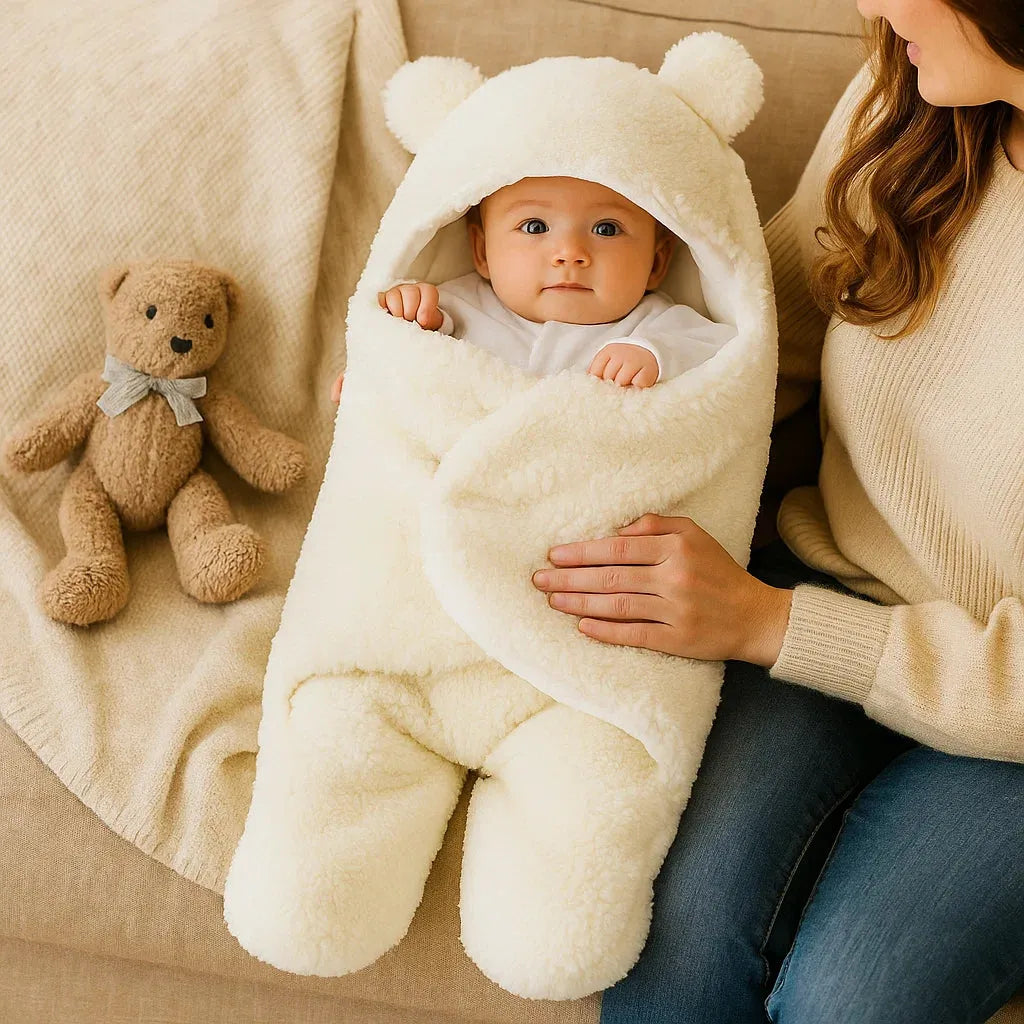 Baby Kuscheldecke im Bärendesign