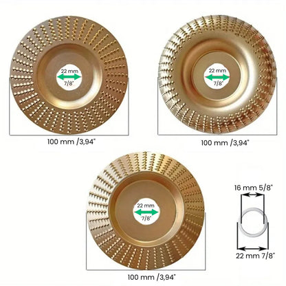 Schleifscheibenset für Holz