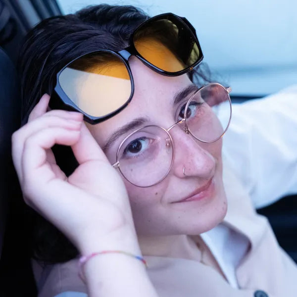 Brille für Nachtfahrten