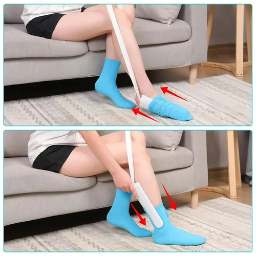 SockEase™ – die revolutionäre Hilfe zum Anziehen von Socken