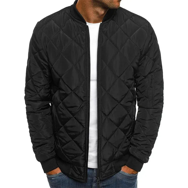 Dale | Baumwolljacke mit Rautenmuster