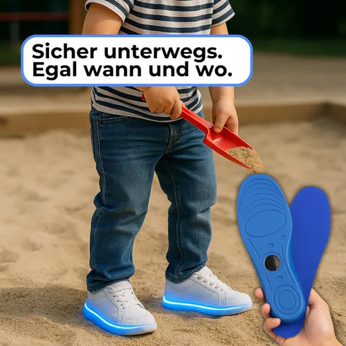 Unsichtbare Sicherheit: Einlegesohlen mit AirTag-Fach für Kinder