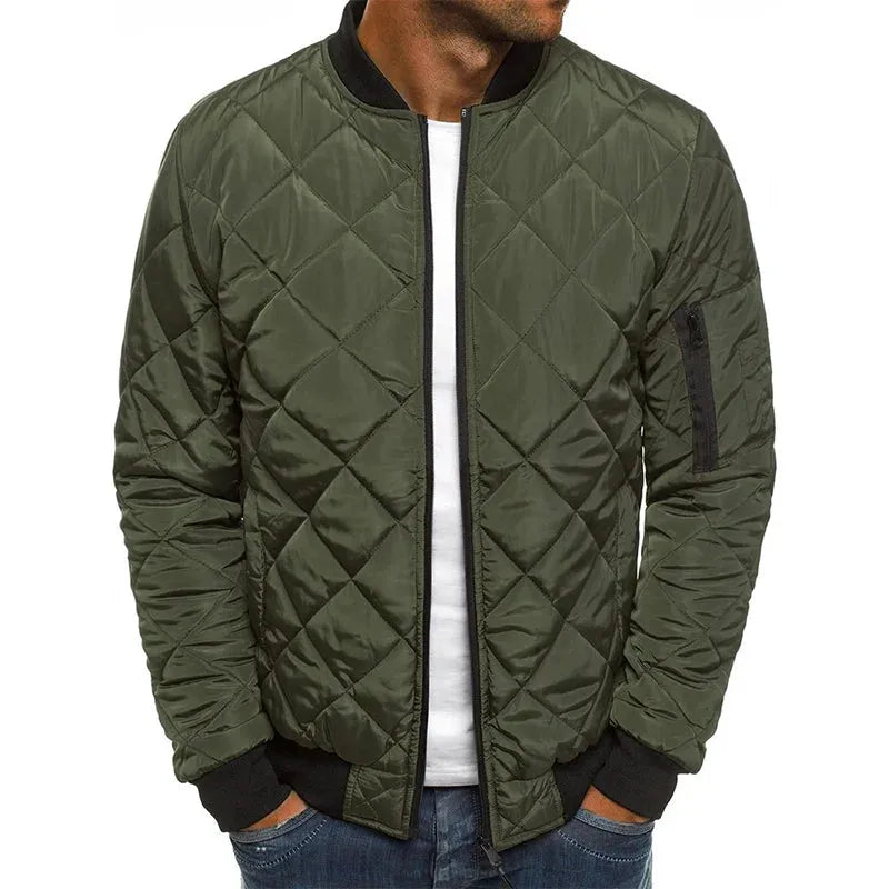 Dale | Baumwolljacke mit Rautenmuster