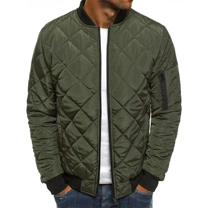 Dale | Baumwolljacke mit Rautenmuster