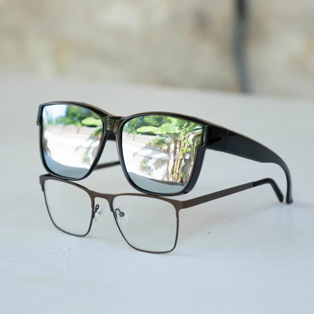 Polarisierte Overlay-Sonnenbrille