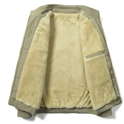 Warme, winddichte Herren-Isolierjacke