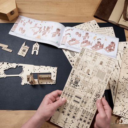 3D Holzpuzzle Schloss