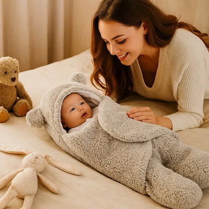 Baby Kuscheldecke im Bärendesign
