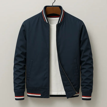 Bomberjacke mit Streifen