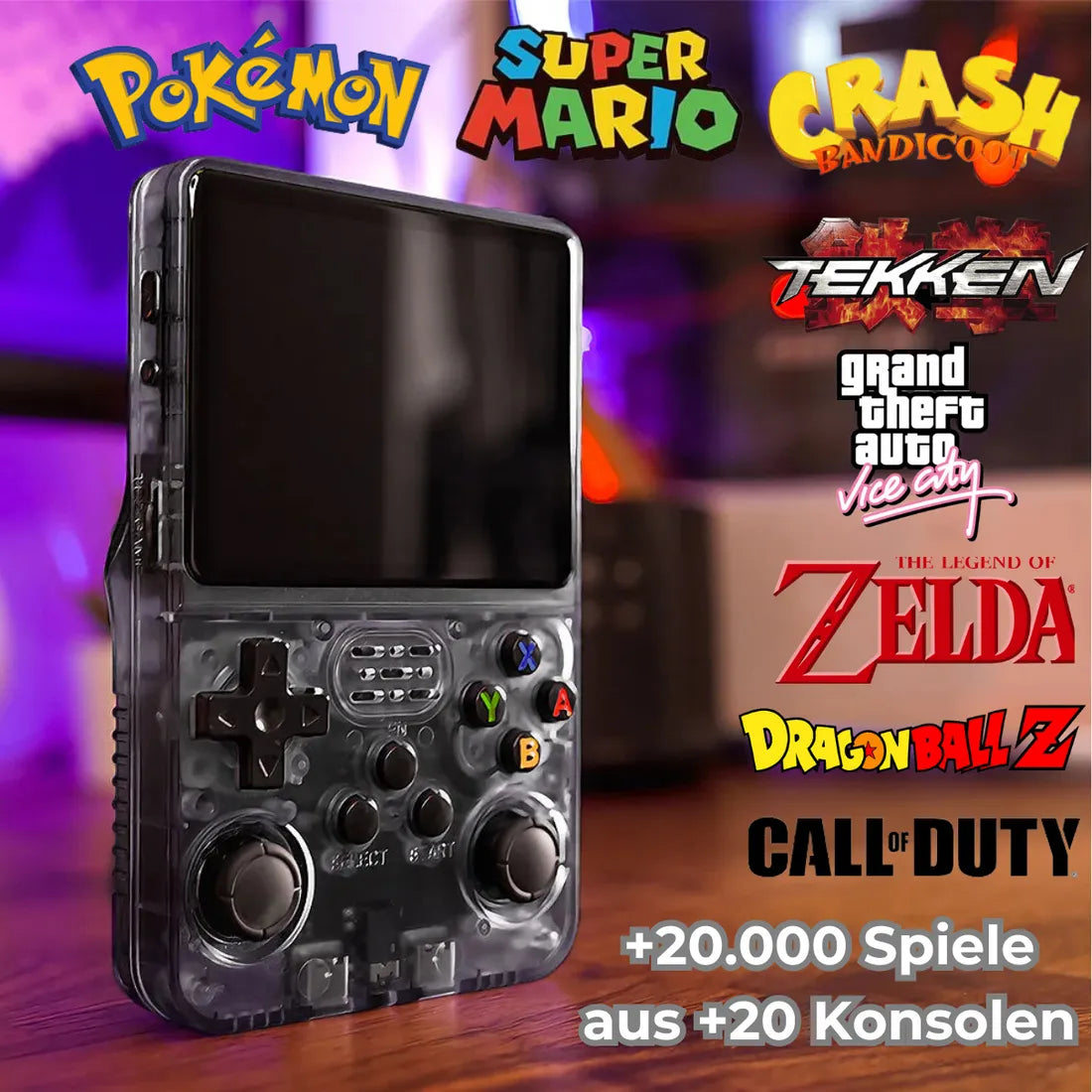 TinyJoya – Die ultimative Retro-Konsole für stundenlangen Spielspaß