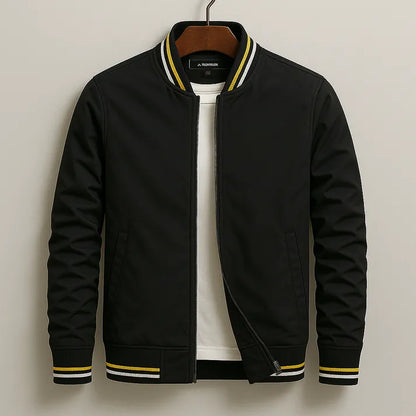 Bomberjacke mit Streifen