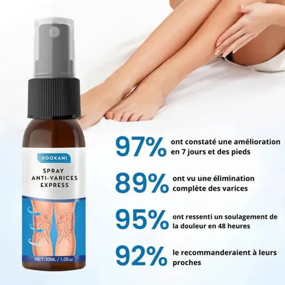 Spray zur Reduzierung von Krampfadern