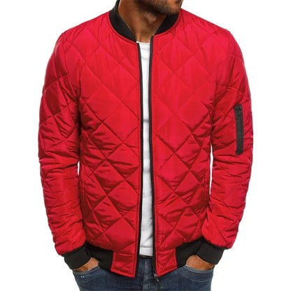 Dale | Baumwolljacke mit Rautenmuster