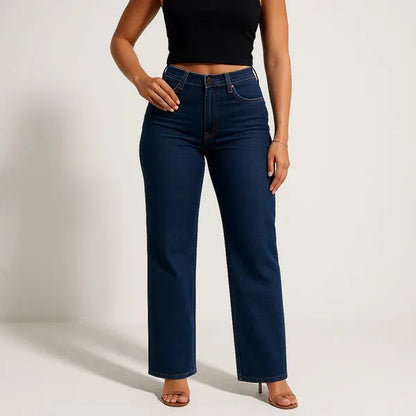 Formgebende High-Waist Jeans