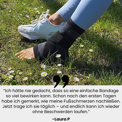 Kompressions-Fußbandage