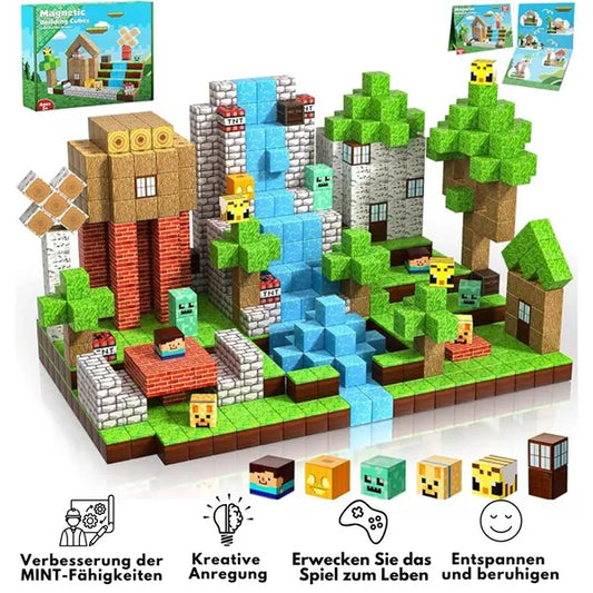 Magnetische Bausteine für Kinder